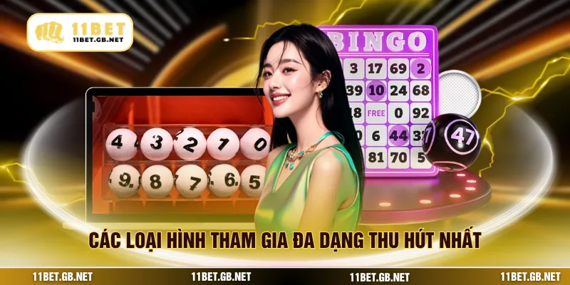 Các loại hình tham gia đa dạng thu hút nhất