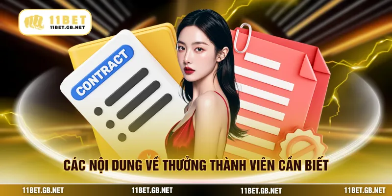 Các nội dung về thưởng thành viên cần biết