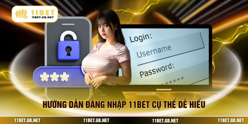 Hướng dẫn đăng nhập 11bet cụ thể dễ hiểu